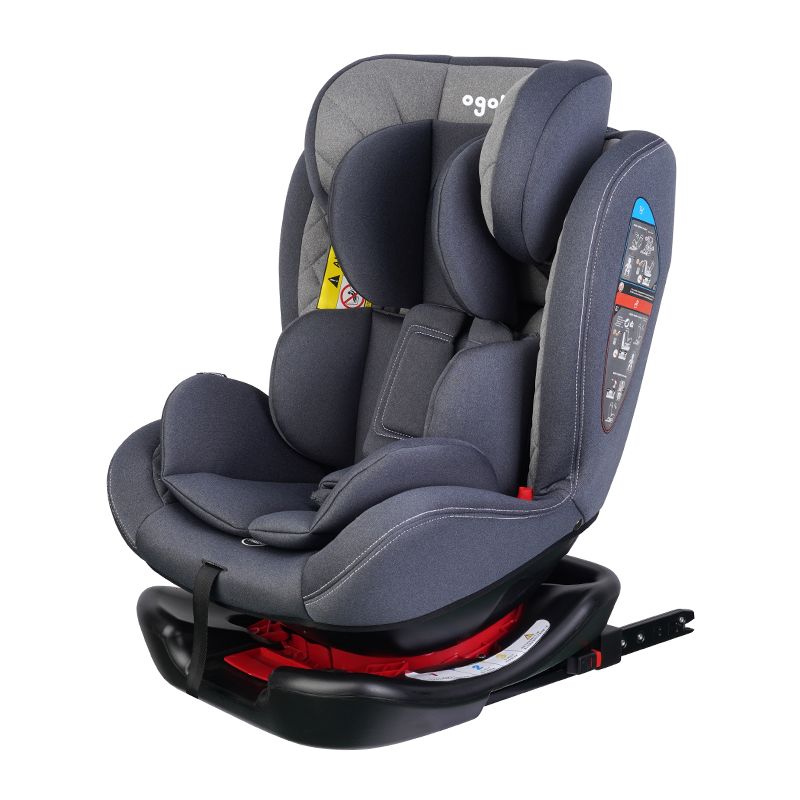 ZK701A Suíochán Sábháilteachta Leanaí Isofix 360 Grúpa Céim 0123 ECE R4404 le haghaidh 0-36kg 0-12 bliana