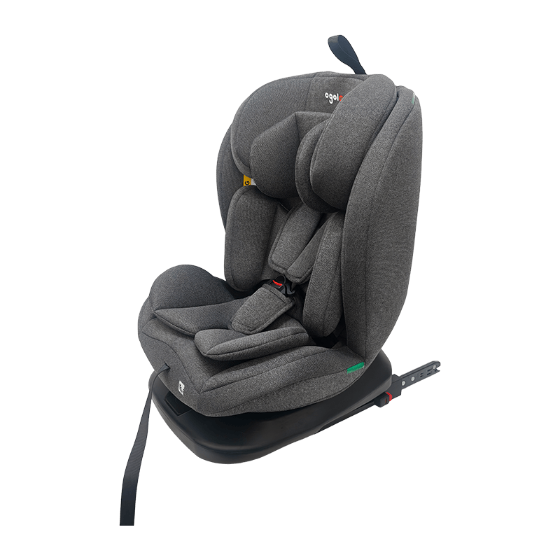 OG801A ECE R129 le haghaidh grúpa leanbh inchomhshóite 40-150cm 0 1 2 3 Srianadh suíochán cairr le isofix