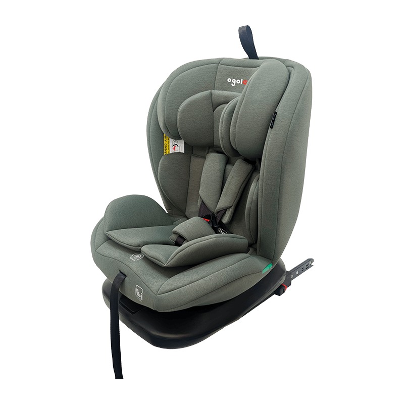 OG801A ECE R129 Isize Suíochán Carranna Linbh 40-150cm Isofix Suíocháin Sábháilteachta Leanaí 360 Céim Rothlú Big Big do na páistí