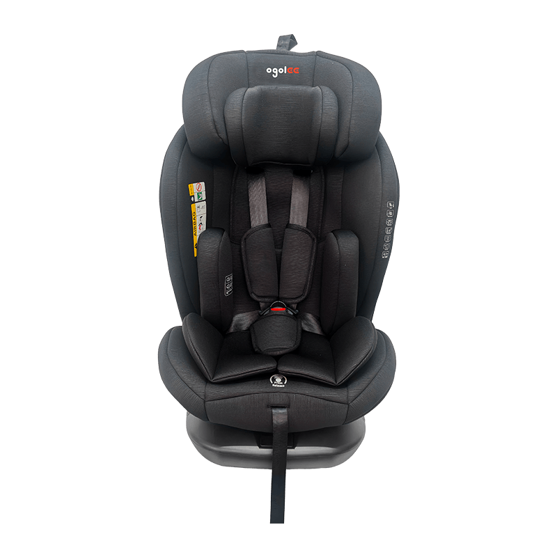 OG801A ECE R129 le haghaidh grúpa leanbh inchomhshóite 40-150cm 0 1 2 3 Srianadh suíochán cairr le isofix