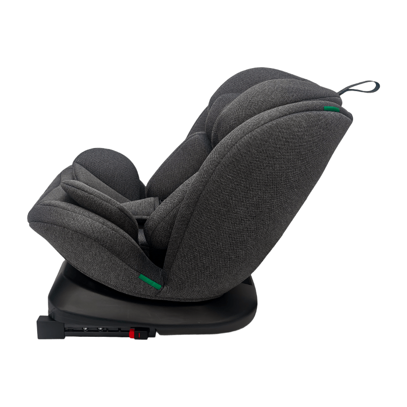 OG801A ECE R129 le haghaidh grúpa leanbh inchomhshóite 40-150cm 0 1 2 3 Srianadh suíochán cairr le isofix